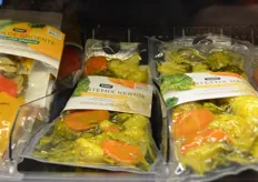 Sousvide gegaarde groenten in het panklaar assortiment